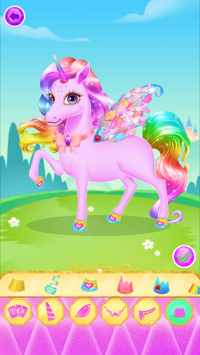 魔法公主独角兽化妆游戏