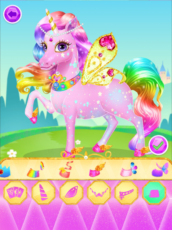 魔法公主独角兽化妆游戏