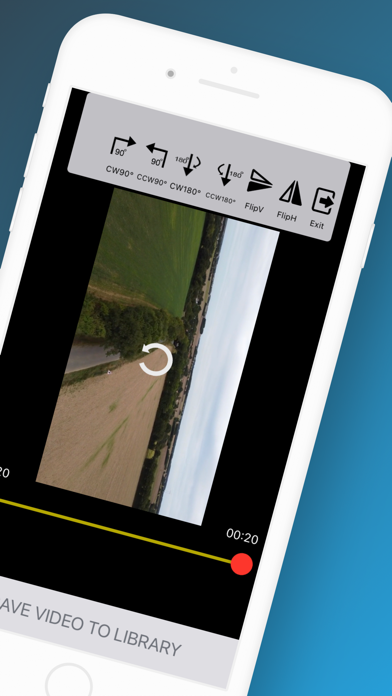 视频旋转或翻转视频