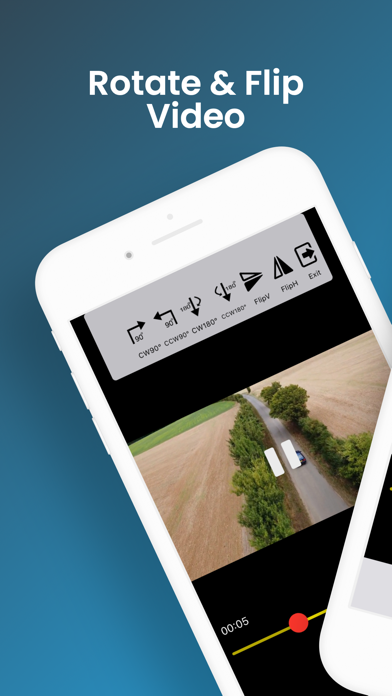 视频旋转或翻转视频