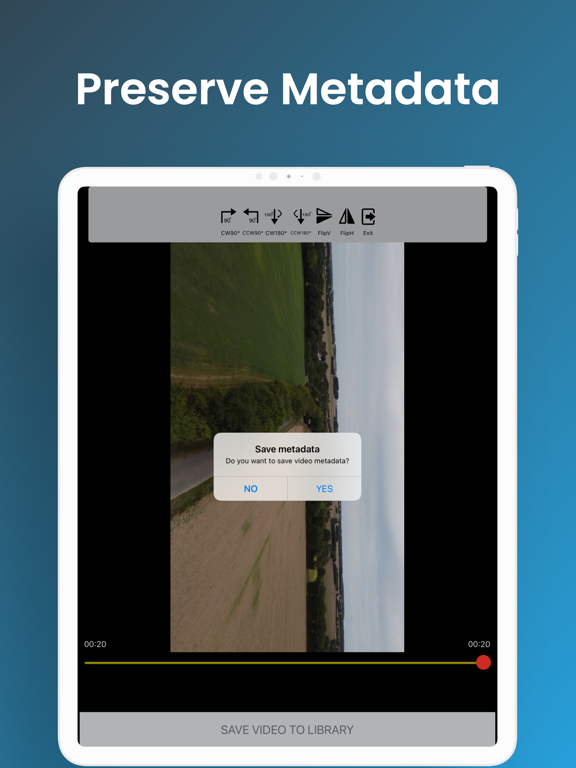 视频旋转或翻转视频