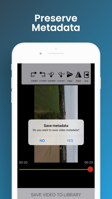 视频旋转或翻转视频