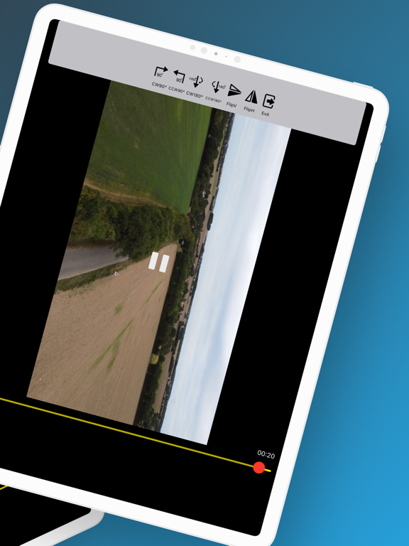 视频旋转或翻转视频