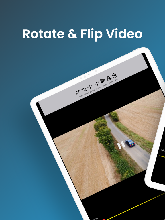 视频旋转或翻转视频