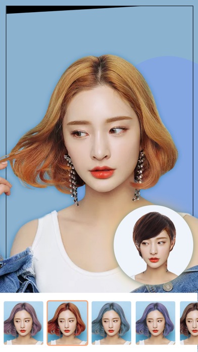 发型模拟屋 - 专业发型设计师帮你测脸型配发型