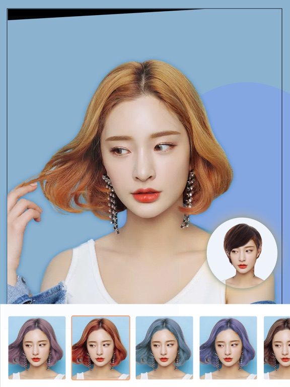 发型模拟屋 - 专业发型设计师帮你测脸型配发型