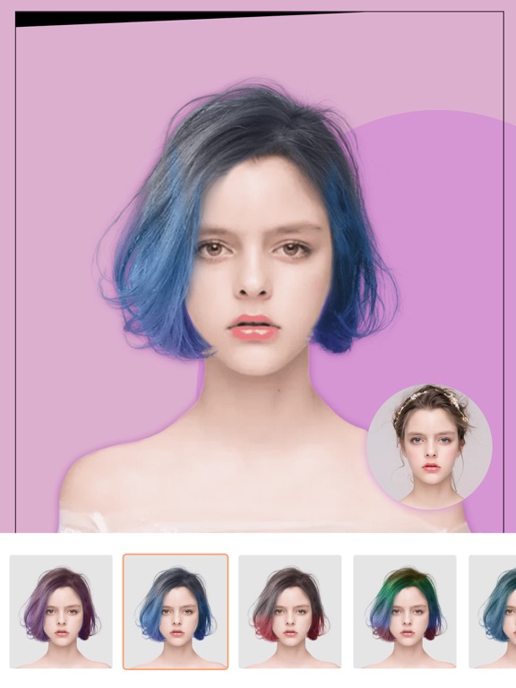 发型模拟屋 - 专业发型设计师帮你测脸型配发型