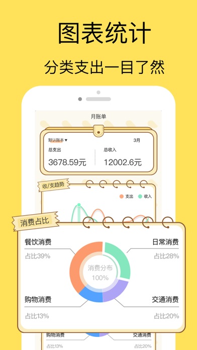 芒果记账-一款理财,存钱的记账软件