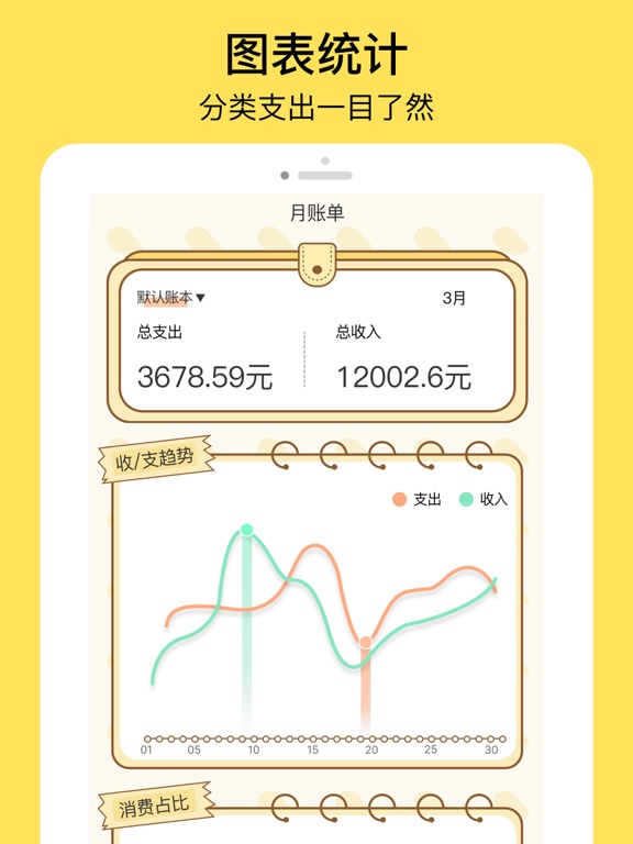 芒果记账-一款理财,存钱的记账软件