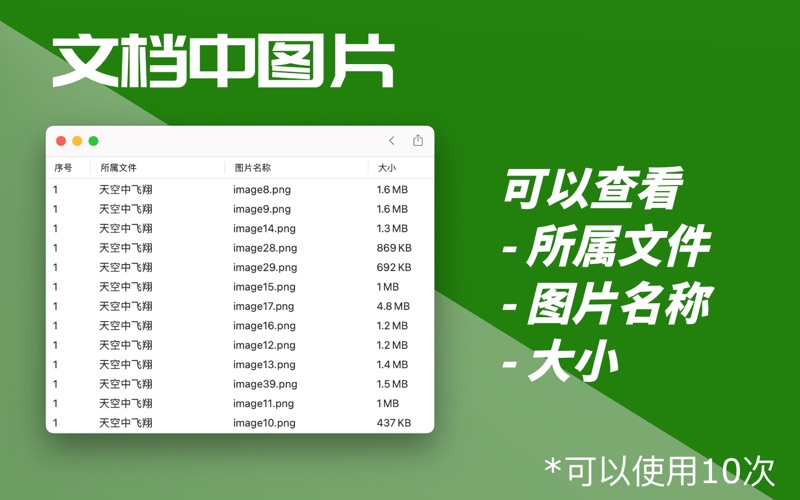 文档批量提取器Lite_提取文档中的图片