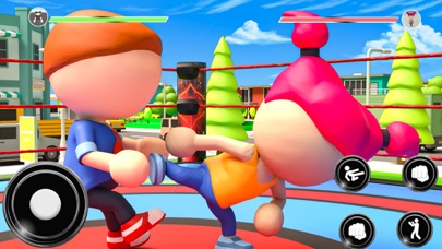 火柴人格斗摔跤游戏