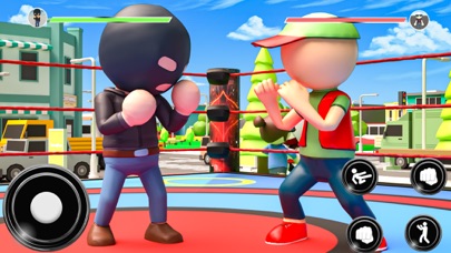 火柴人格斗摔跤游戏