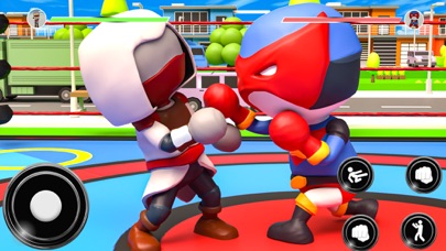 火柴人格斗摔跤游戏