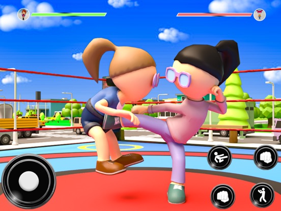 火柴人格斗摔跤游戏