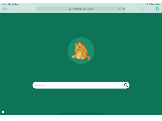 Cat_浏览器起始页美化forSafari