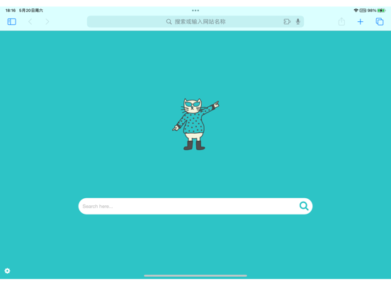 Cat_浏览器起始页美化forSafari