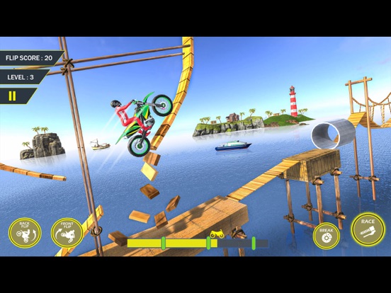 自行车 赛车 兆丰 特技 3D