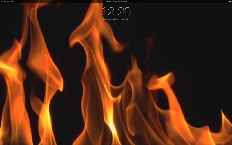 壁炉HD浪漫屏保