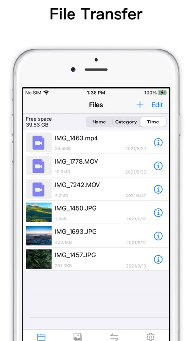 文件传输 - 视频互传,音乐资料数据导出下载转移克隆