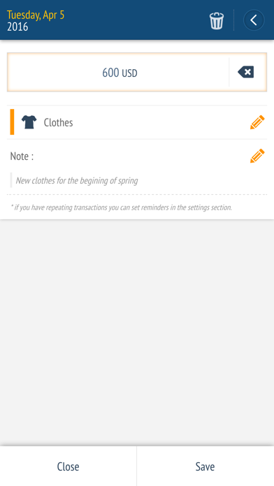 个人理财和预算 - 预算跟踪器