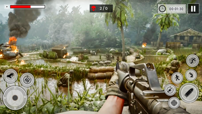 世界大战枪支射击任务