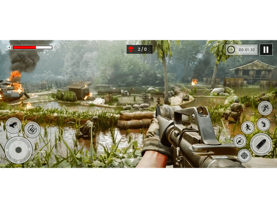 世界大战枪支射击任务