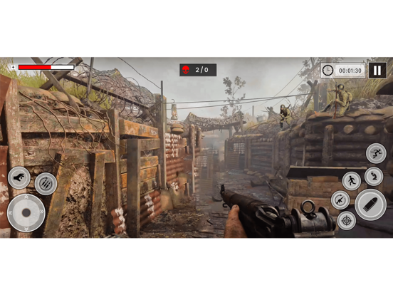 世界大战枪支射击任务