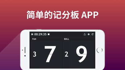 记分板: 一款非常适合乒乓、桌面游戏和其他各种比赛的记分牌