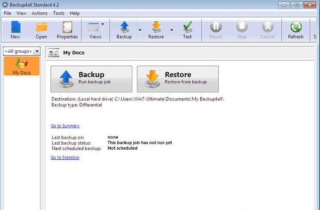 backup4all(数据备份软件)下载v9.8.815.0 官方版
