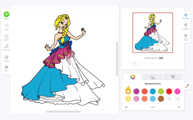 儿童着色本_填色游戏