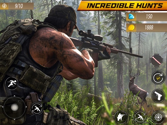 鸭子狩猎 3D：狂野狩猎 Fps 射击游戏