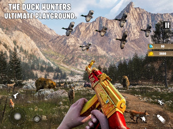 鸭子狩猎 3D：狂野狩猎 Fps 射击游戏