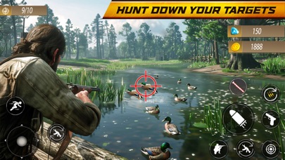 鸭子狩猎 3D：狂野狩猎 Fps 射击游戏