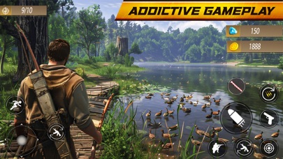 鸭子狩猎 3D：狂野狩猎 Fps 射击游戏