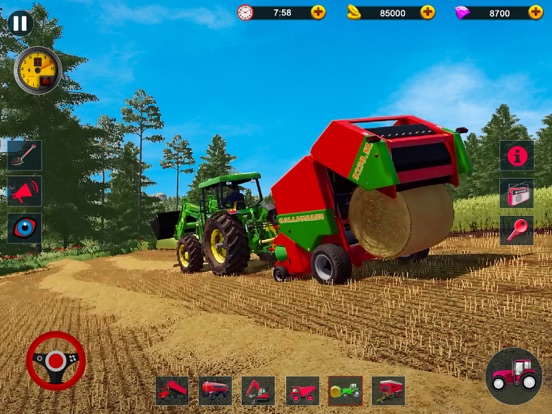 一款关于农业的传奇游戏。: 全新的农场和拖拉机驾驶游戏 3d