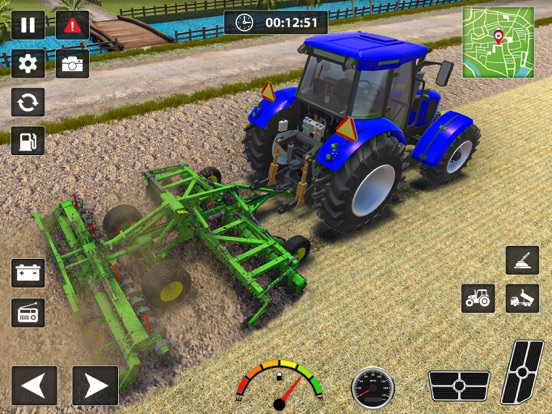 一款关于农业的传奇游戏。: 全新的农场和拖拉机驾驶游戏 3d