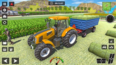 一款关于农业的传奇游戏。: 全新的农场和拖拉机驾驶游戏 3d