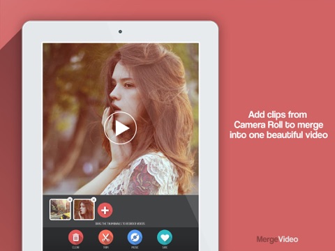 视频合并- 结合视频和混合影片剪辑音乐