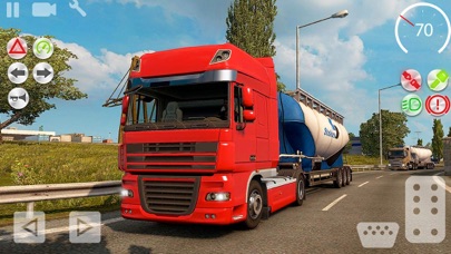 卡车模拟器游戏 : 艰难的道路 - Truck Sim 21