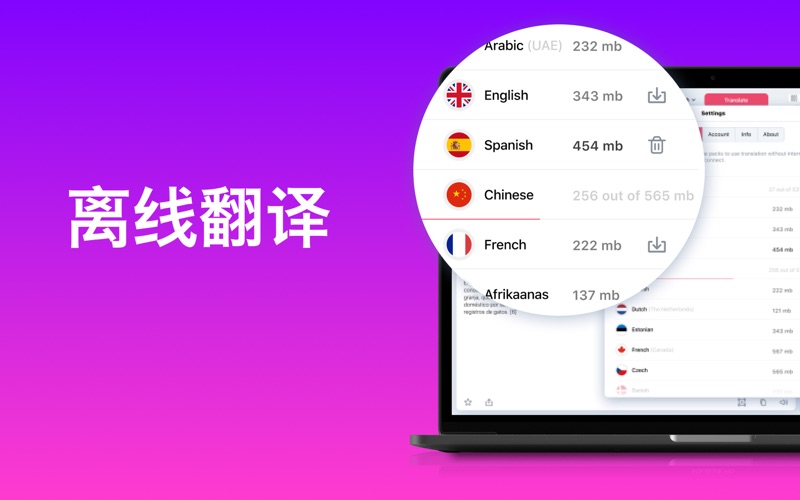 Lingvanex翻译软件和字典