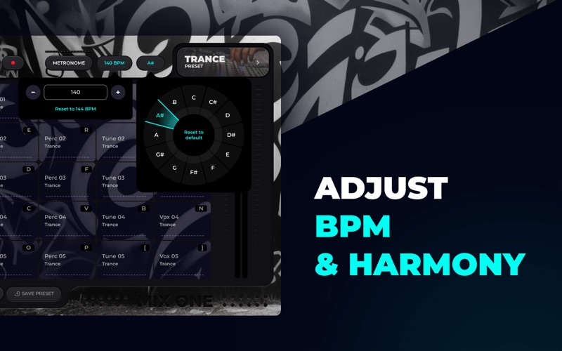 MixOneDJ软件音乐制作混音器音乐混音器