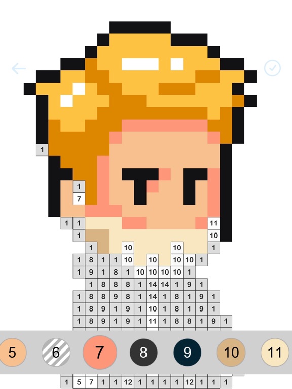 像素绘画-治愈系数字填色涂色游戏