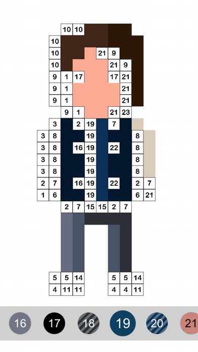 像素绘画-治愈系数字填色涂色游戏