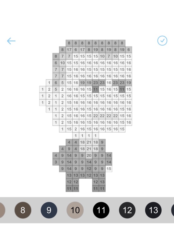 像素绘画-治愈系数字填色涂色游戏