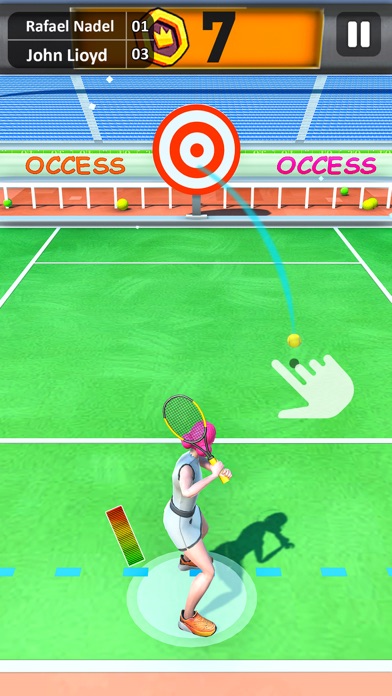 大师冲突网球比赛