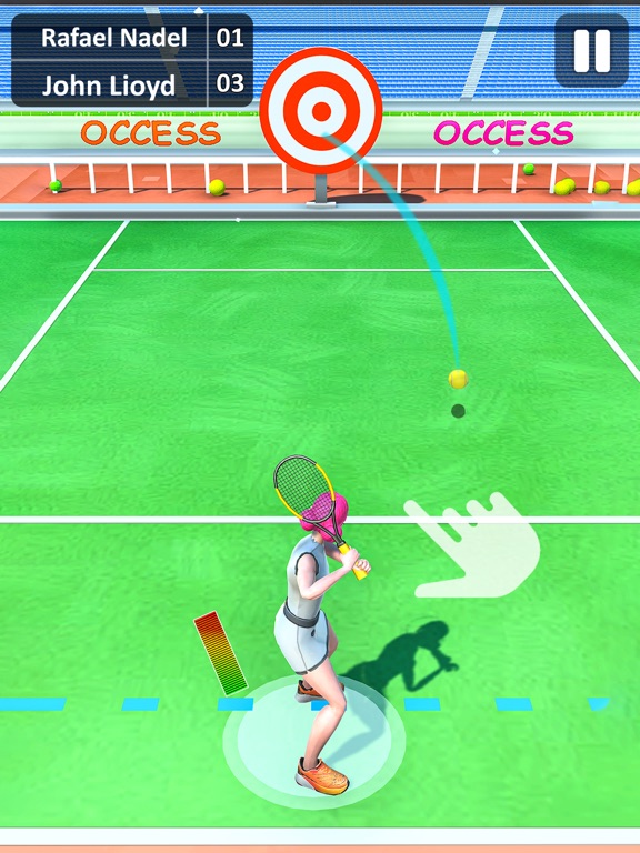 大师冲突网球比赛