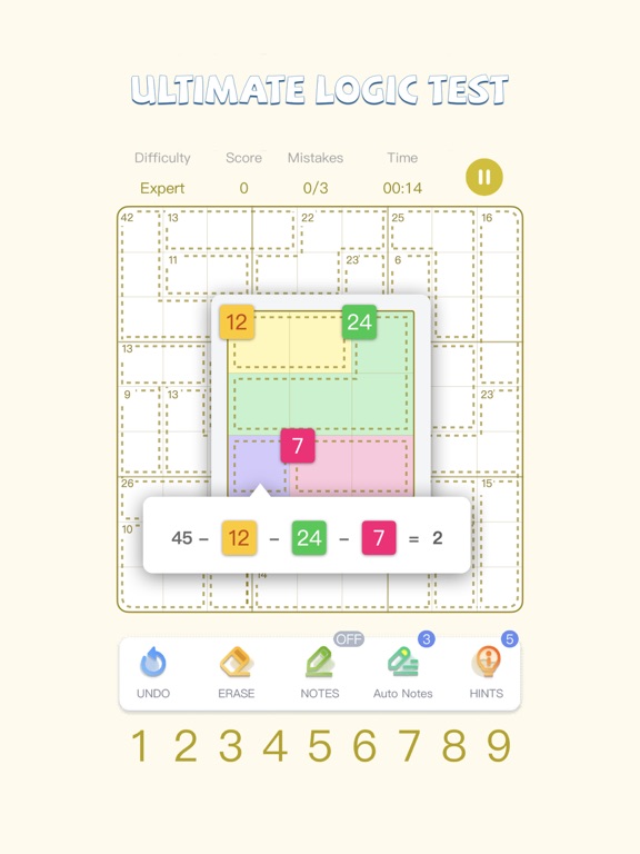 杀手数独大师 - 益智烧脑小游戏