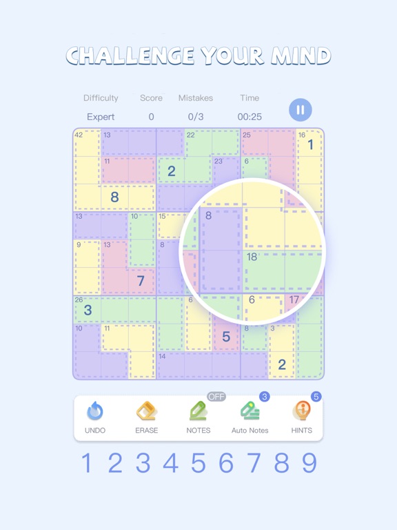 杀手数独大师 - 益智烧脑小游戏