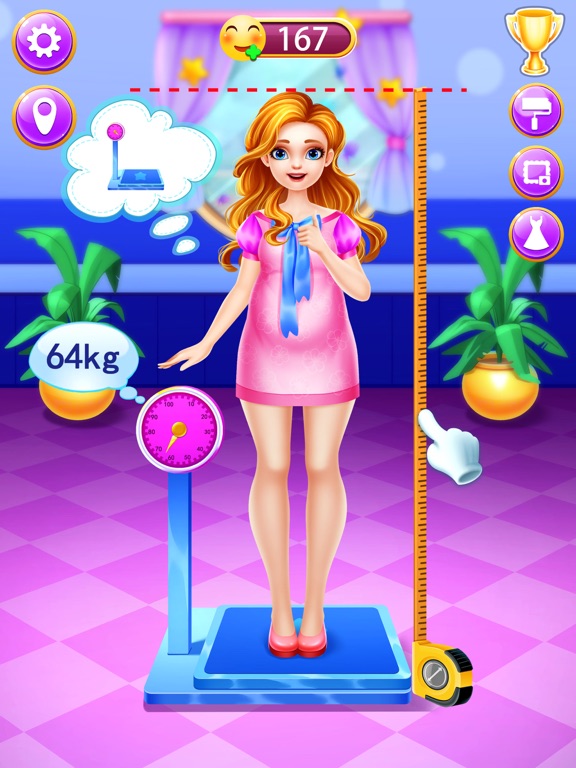 女生游戏：孕妇妈妈和双胞胎新生宝贝护理