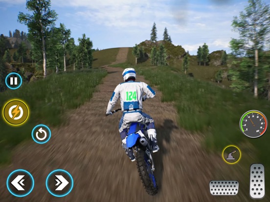 越野摩托车 - 自行车赛车游戏